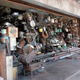 The most crowded mechanic’s shop I’ve ever seen. (Photo: Michael Tracy)